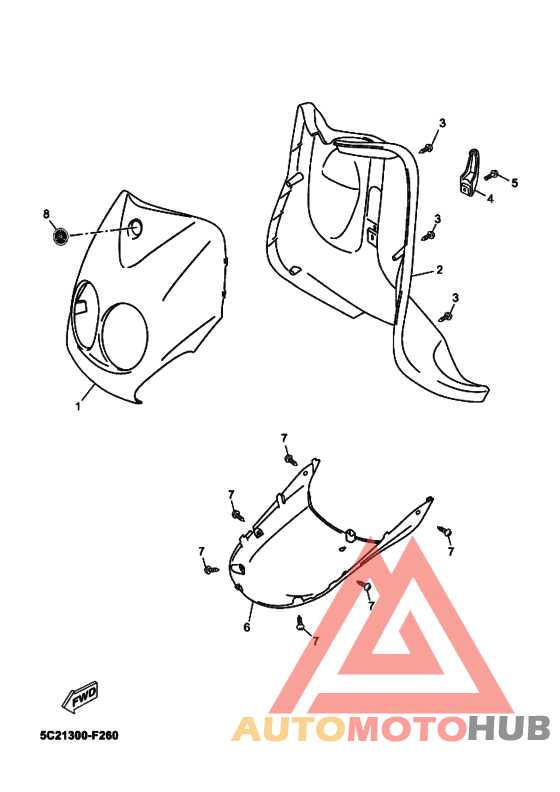 Щиток облицовочный