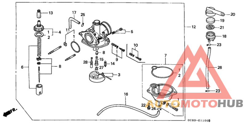 Carburetor assy
