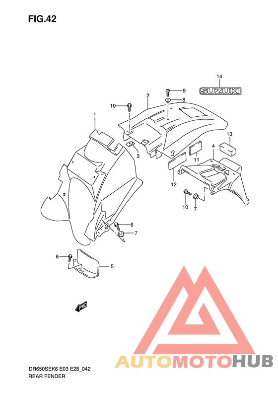 Заднее крыло