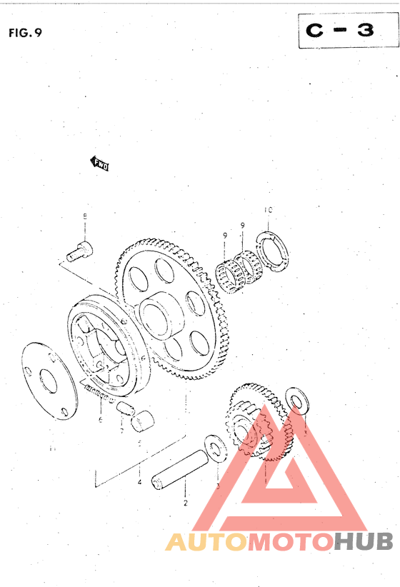 Муфта стартера