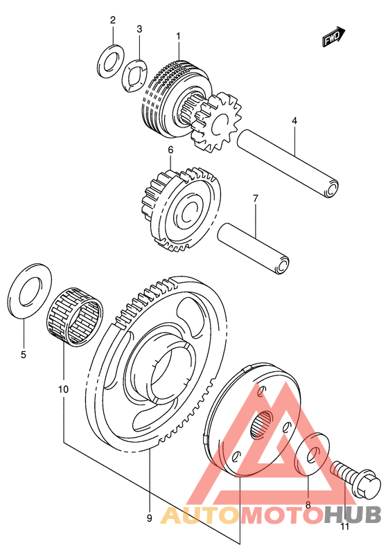 Муфта стартера