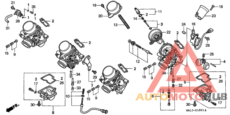 Carburetor assy