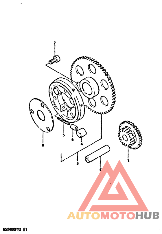 Муфта стартера