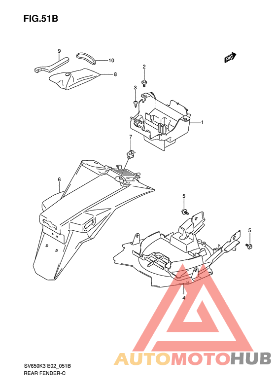Заднее крыло
