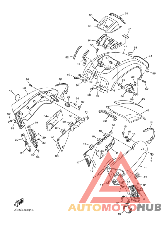 Боковые обтекатели