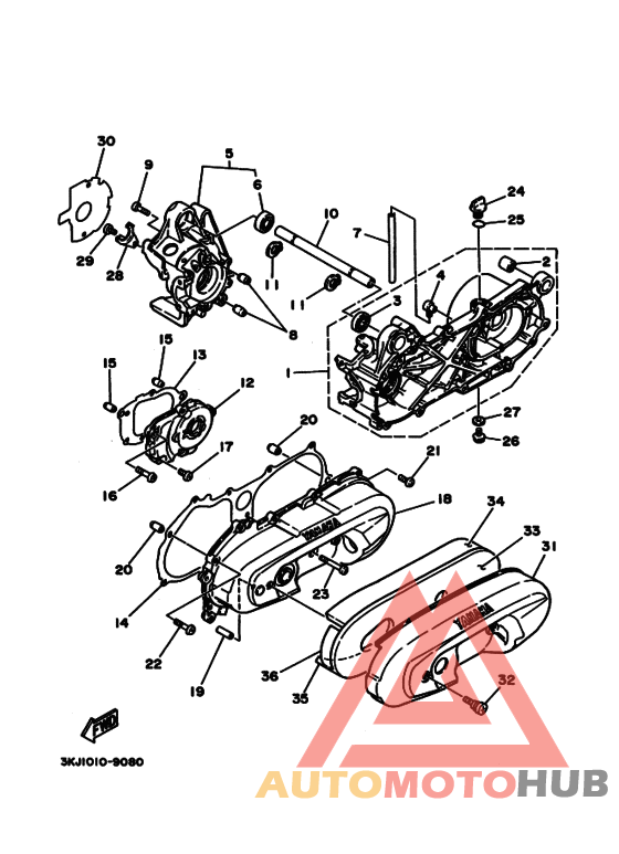 Картер двигателя
