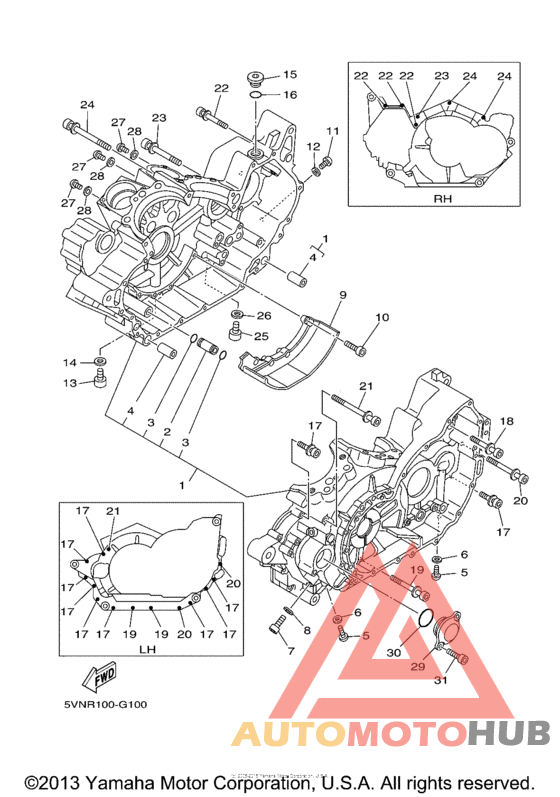 Картер двигателя