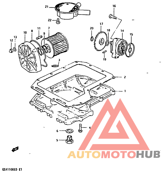 Oil pump - oil filter
