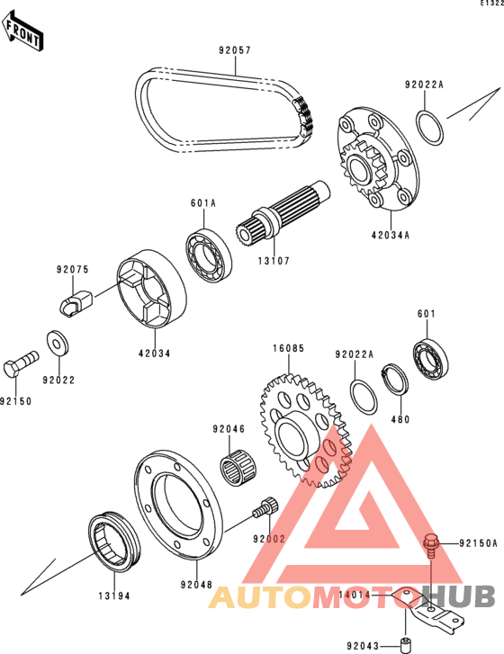 Secondary shaft