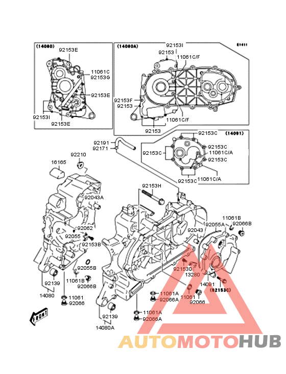 Картер двигателя