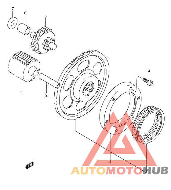 Муфта стартера