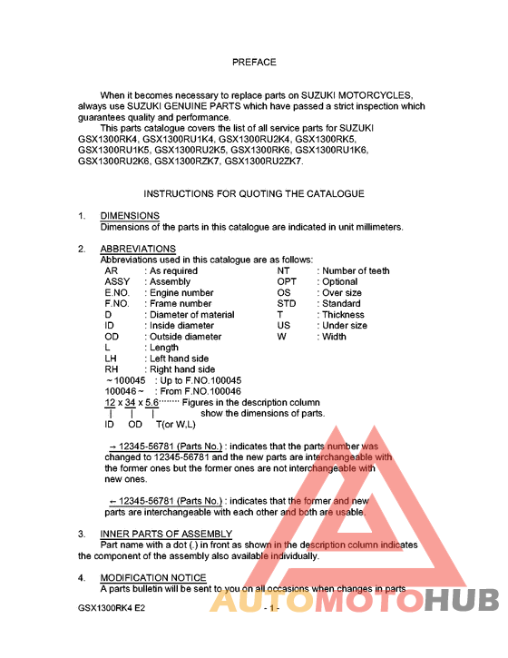 Catalog preface