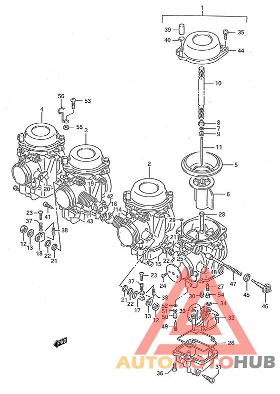 Carburetor assy