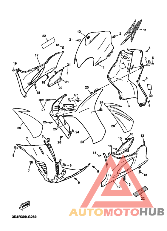 Щиток облицовочный