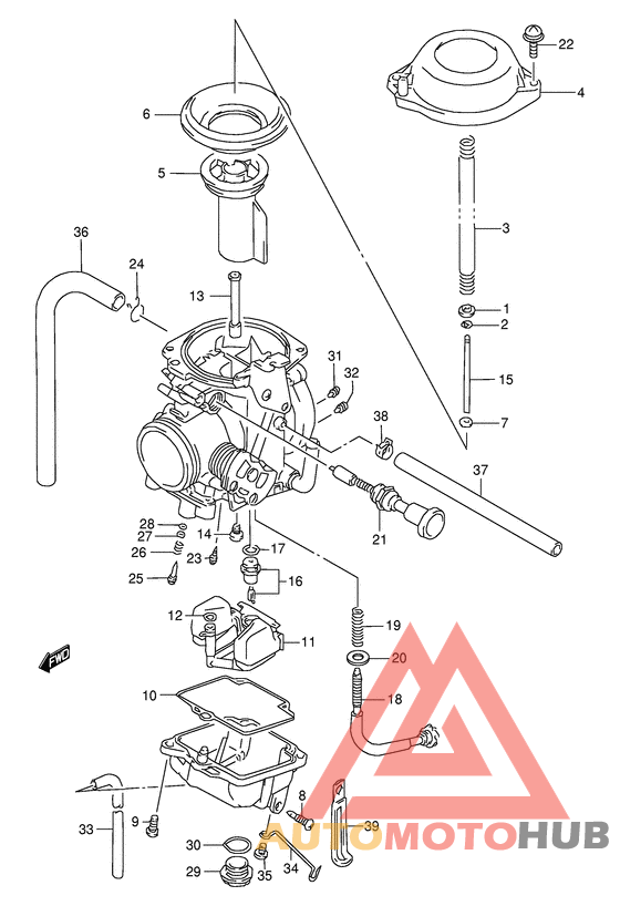 Carburetor assy
