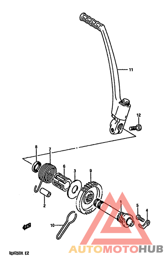 Ножной стартер