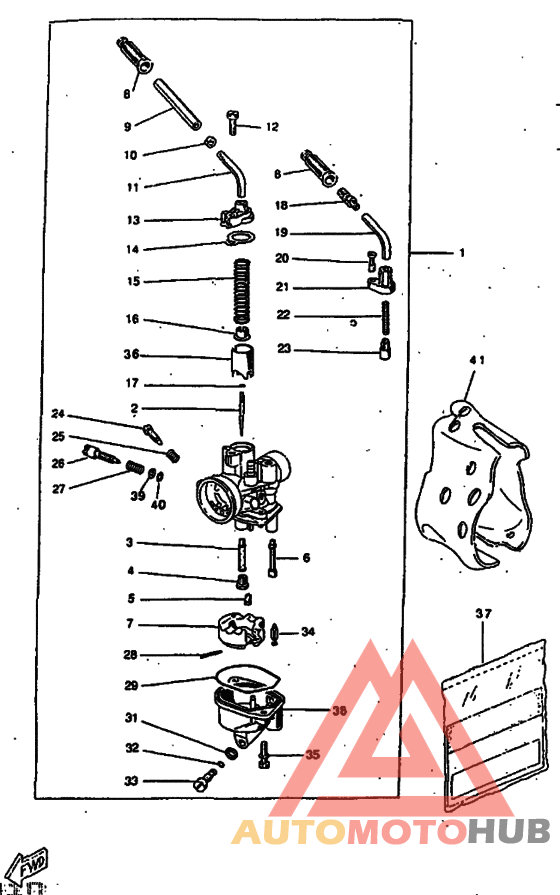 Carburetor assy