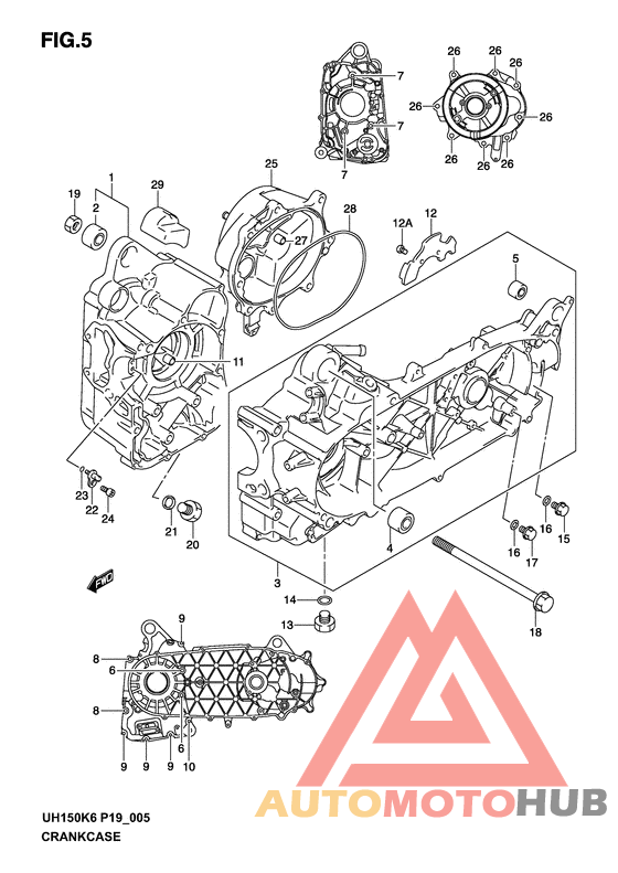 Картер двигателя