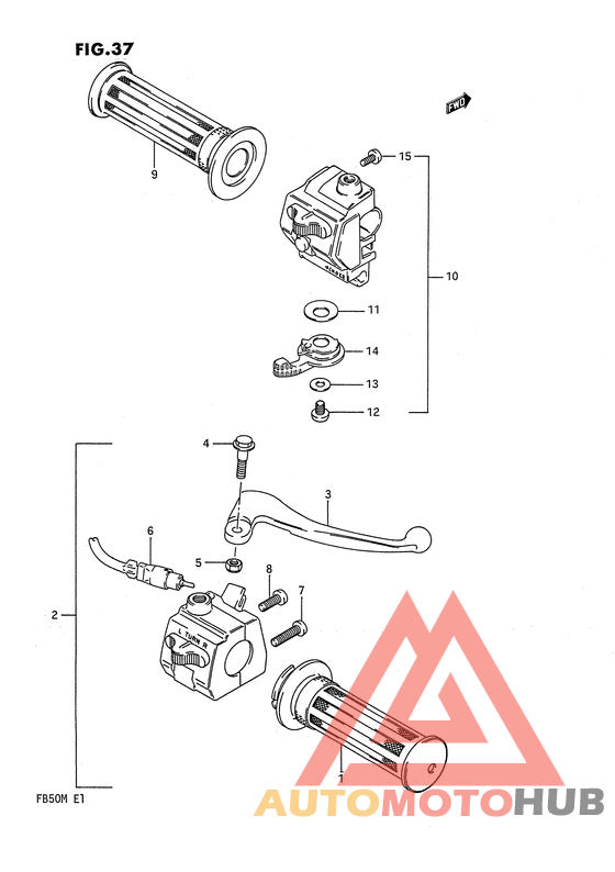 Рулевой переключатель