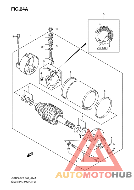 Стартерный мотор