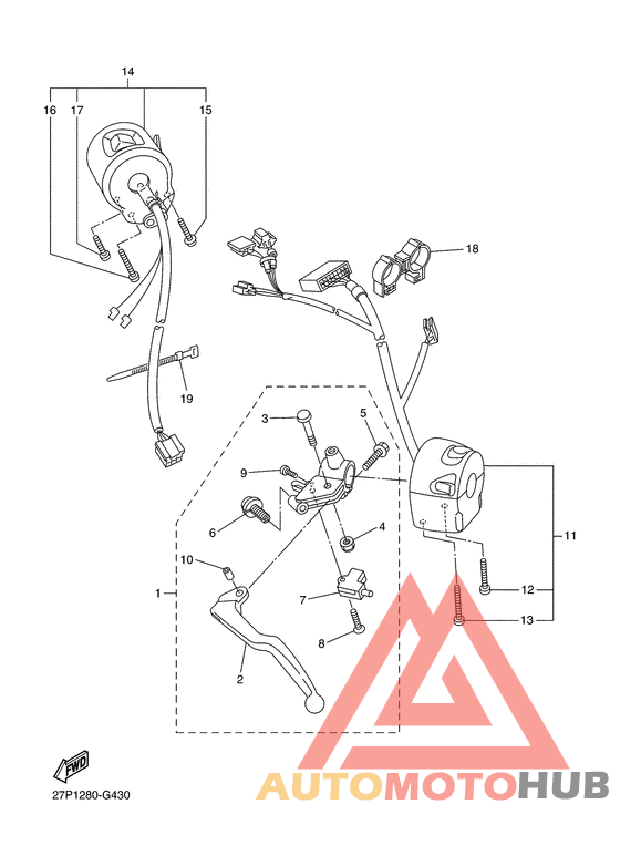 Handle switch & lever