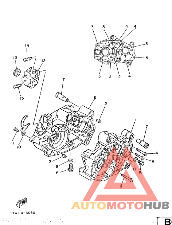 Картер двигателя