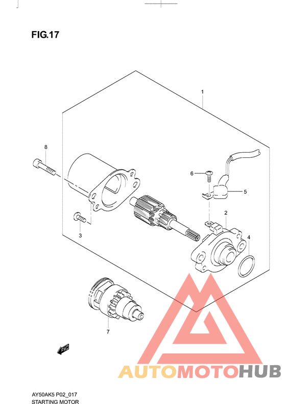 Стартерный мотор