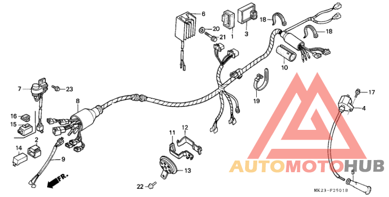 Harness wire