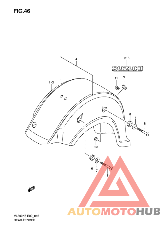 Заднее крыло
