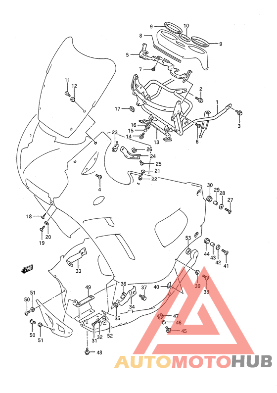 Cowling installation parts