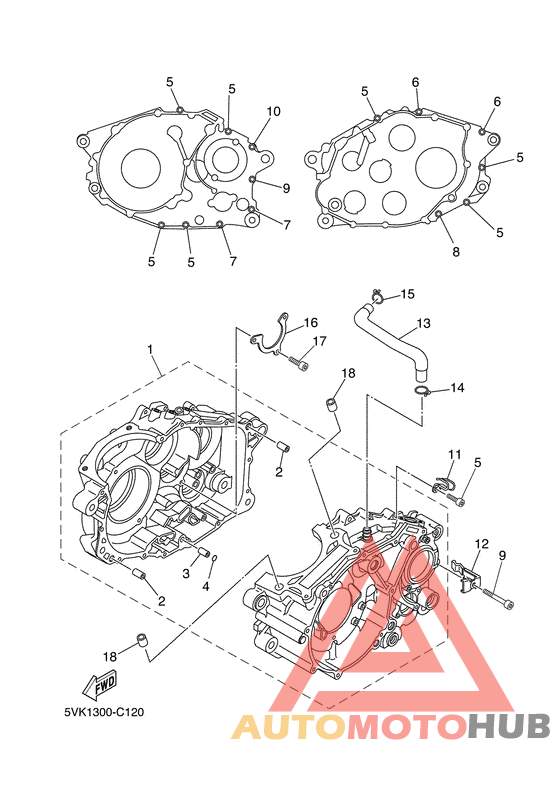 Картер двигателя