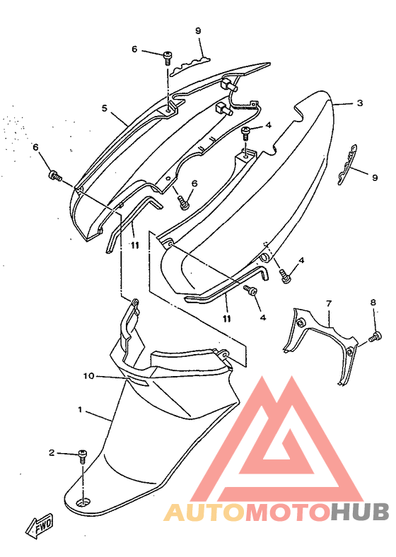 Боковые обтекатели