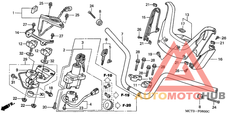 Handle pipe/ handle cover