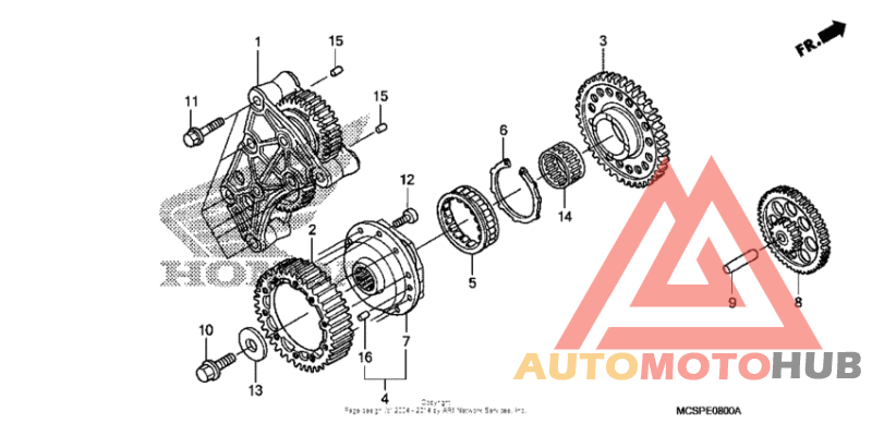 Муфта стартера