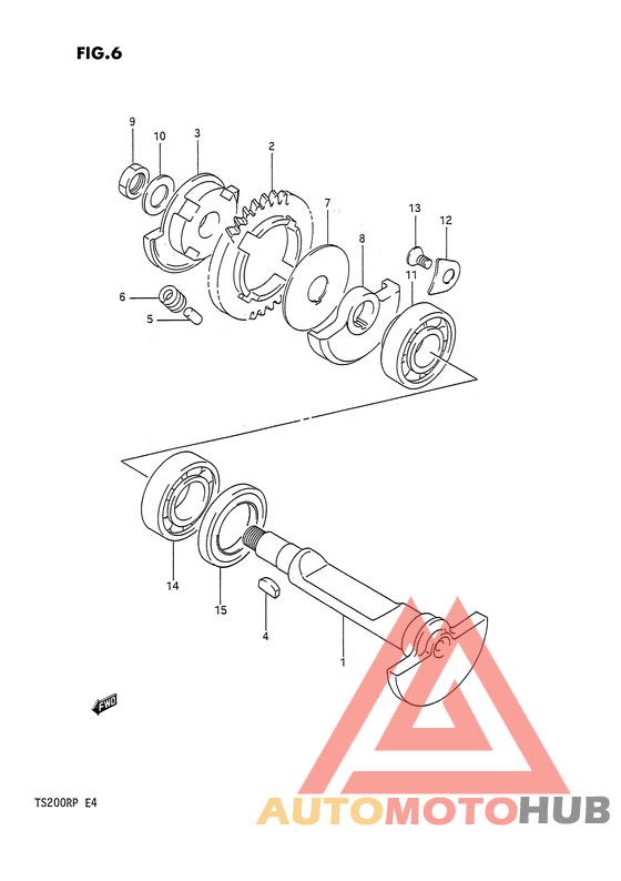 Балансир кривошипа