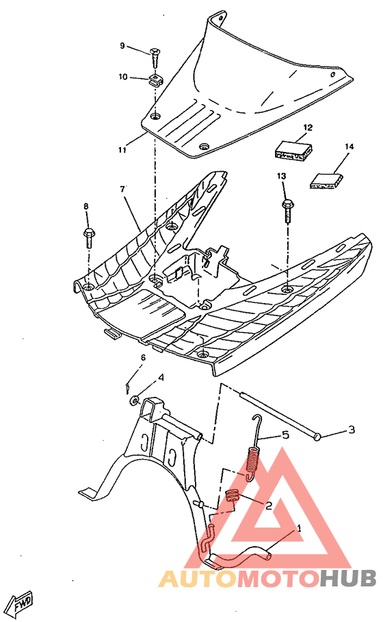 Stand. footrest