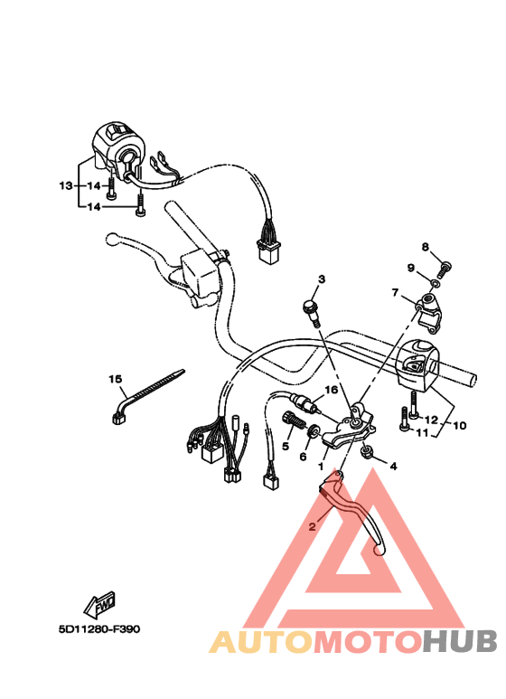 Handle switch & lever