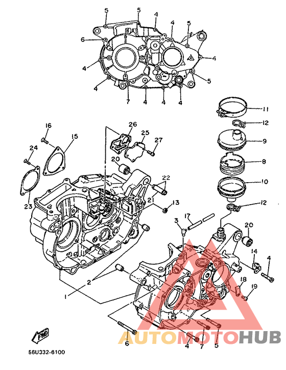 Картер двигателя