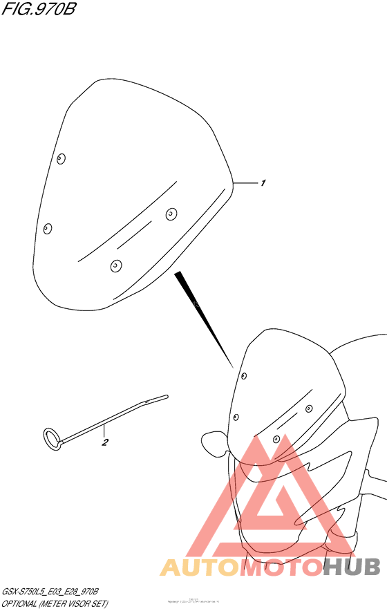 Optional (Meter Visor Set)