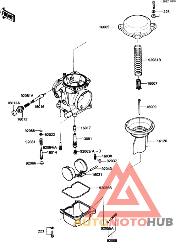 Карбюратор в разборе
