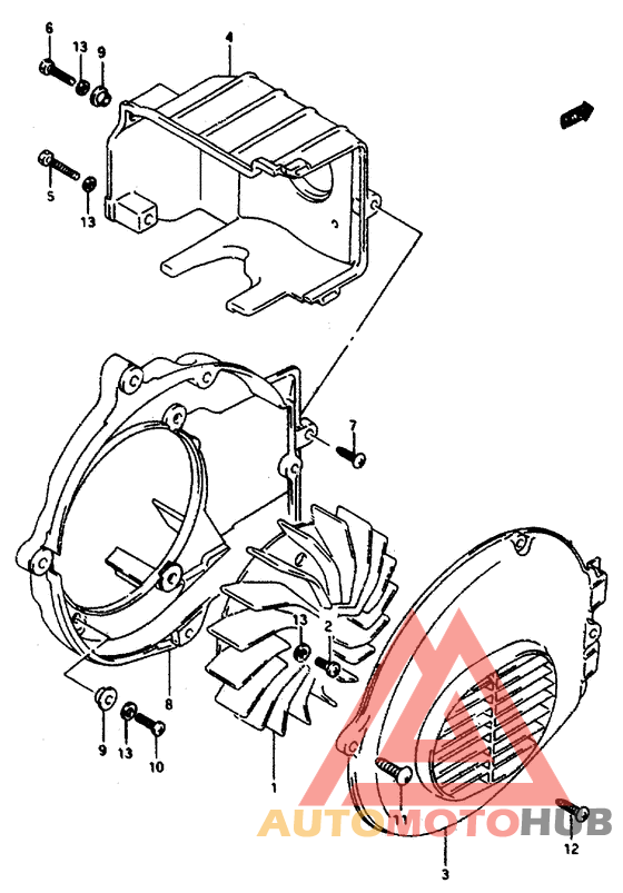 Вентилятор охлаждения