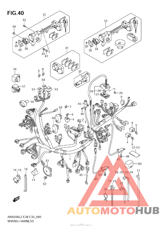Wiring Harness (An650A L2 E33)