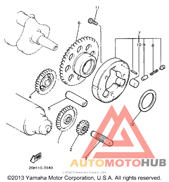Муфта стартера