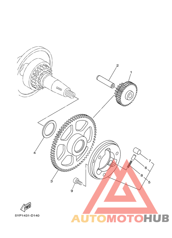Муфта стартера