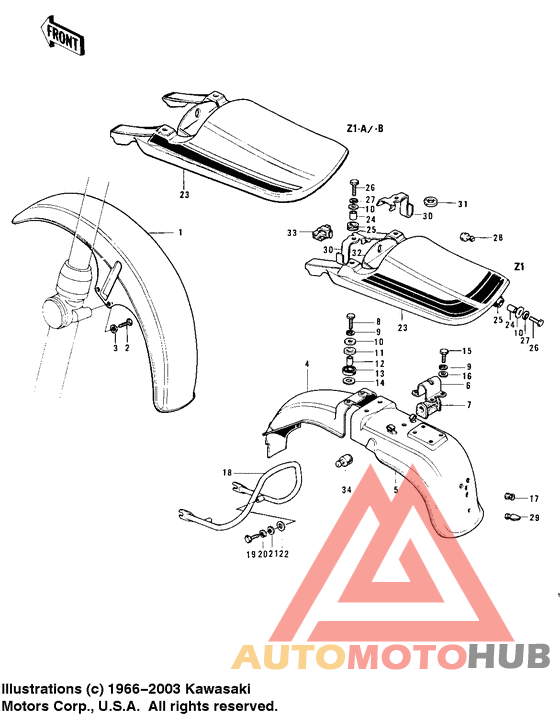 Fenders/seat cover