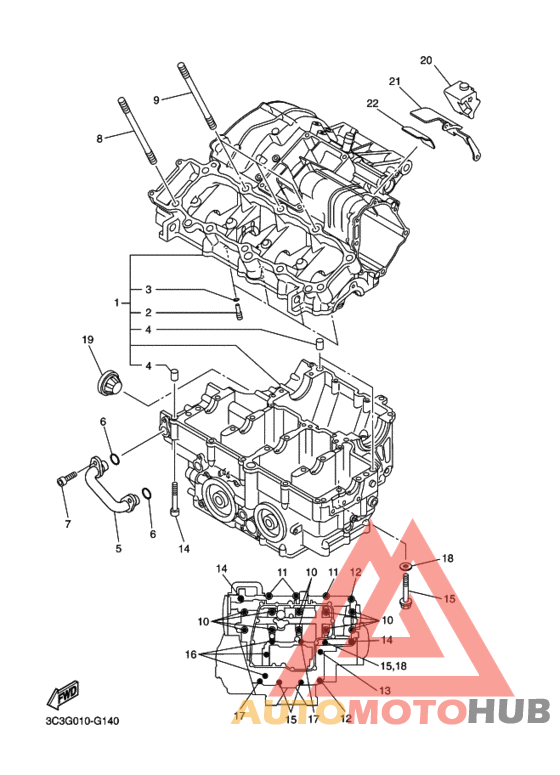 Картер двигателя