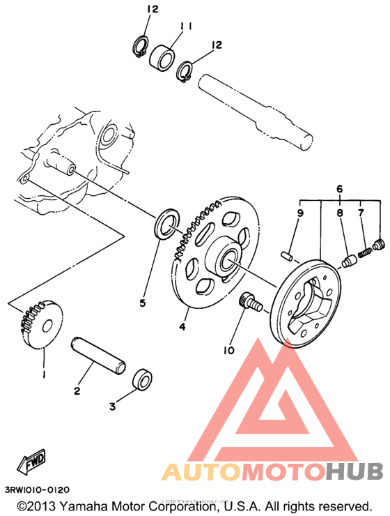 Муфта стартера