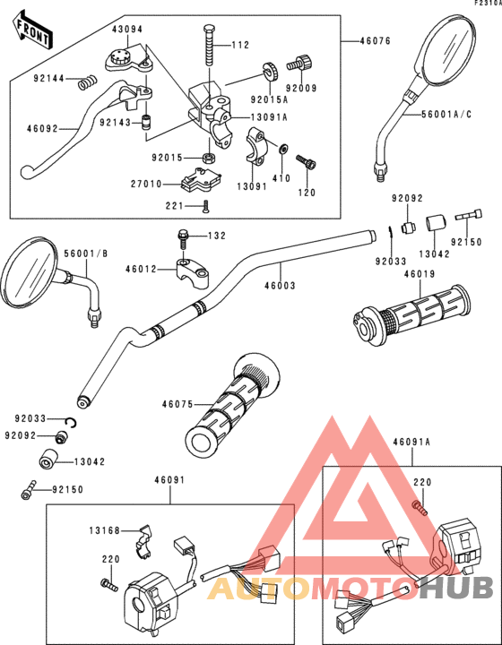 Handlebar(er500-b2-b4)