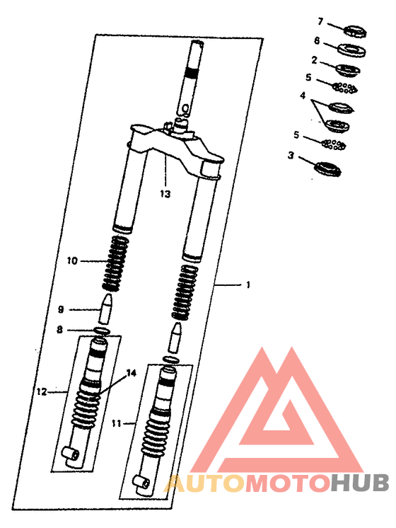 Передняя вилка
