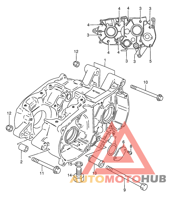 Картер двигателя